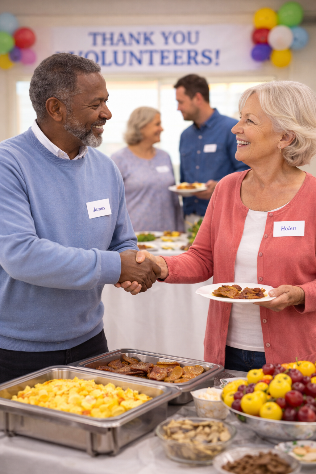 Volunteer appreciation breakfast
